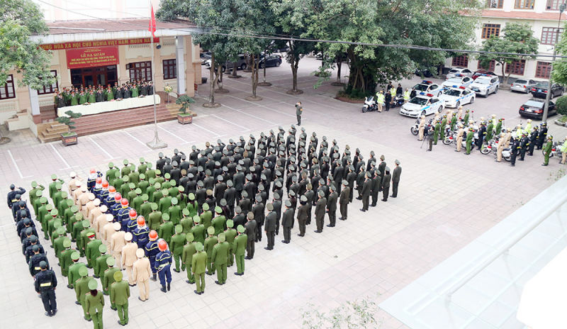 Công an các địa phương ra quân cao điểm tấn công trấn áp tội phạm, bảo đảm ANTT -0