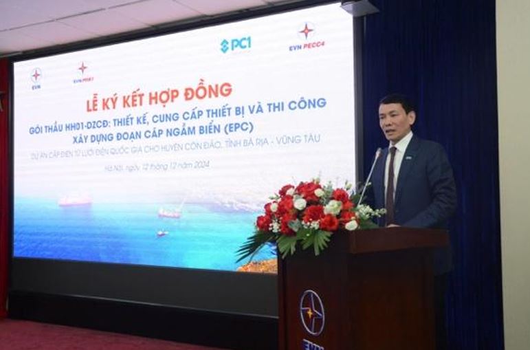 Ký hợp đồng EPC dự án cấp điện từ lưới điện Quốc gia cho huyện Côn Đảo -1