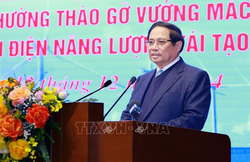 Thủ tướng yêu cầu hoàn thành tháo gỡ khó khăn cho dự án điện năng lượng tái tạo trong tháng 1/2025 -0