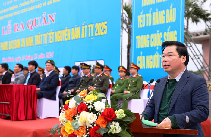 Lễ ra quân tấn công trấn áp tội phạm, bảo đảm ANTT Tết Nguyên đán Ất Tỵ 2025 -0