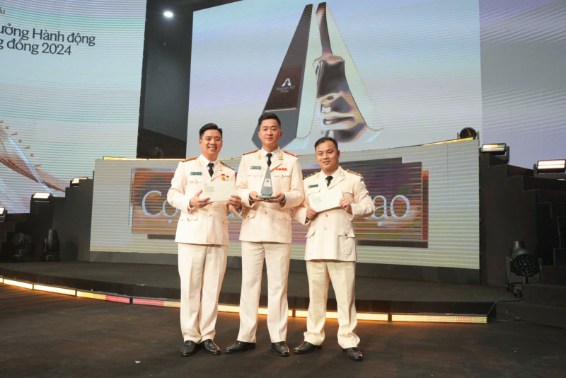 Công an tỉnh Sơn La lần thứ hai liên tiếp nhận giải thưởng Hành động vì cộng đồng – HUMAN ACT PRIZE -0