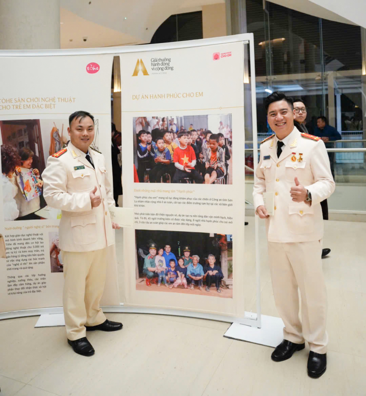 Công an tỉnh Sơn La lần thứ hai liên tiếp nhận giải thưởng Hành động vì cộng đồng – HUMAN ACT PRIZE -0