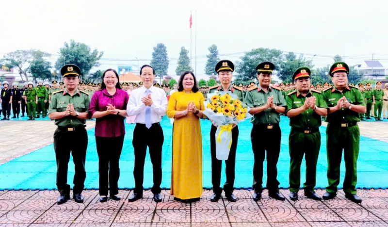 Công an các tỉnh vùng Tây Nam Bộ ra quân cao điểm tấn công, trấn áp tội phạm, bảo đảm ANTT -2