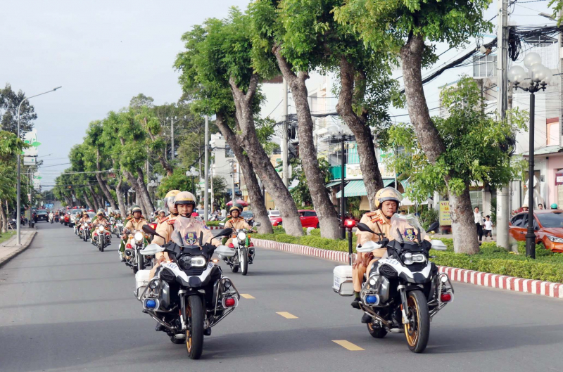 Công an các tỉnh vùng Tây Nam Bộ ra quân cao điểm tấn công, trấn áp tội phạm, bảo đảm ANTT -0