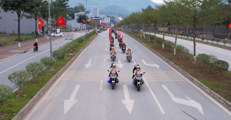 Công an các tỉnh ra quân bảo đảm ANTT Tết Nguyên đán -0