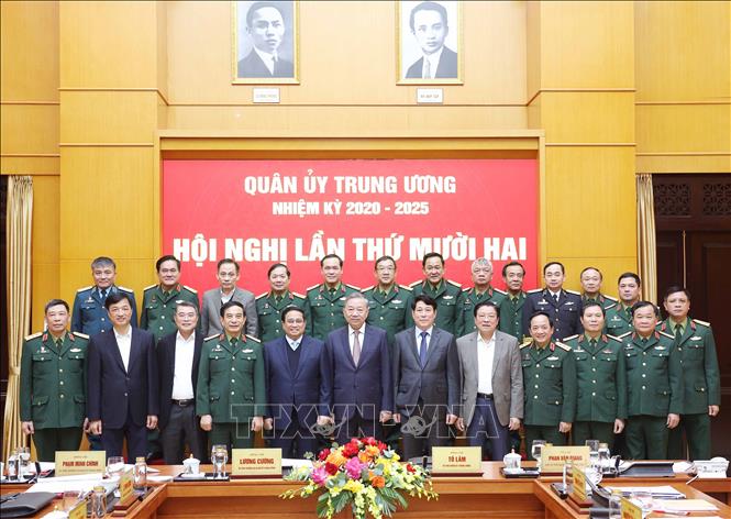 Tổng Bí thư Tô Lâm chủ trì Hội nghị Quân ủy Trung ương -0