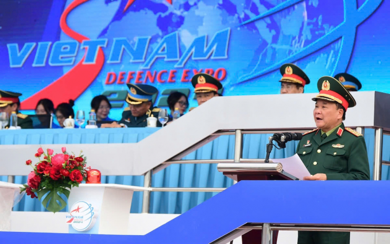 Tổng duyệt Lễ khai mạc triển lãm Quốc phòng Quốc tế 2024 -0