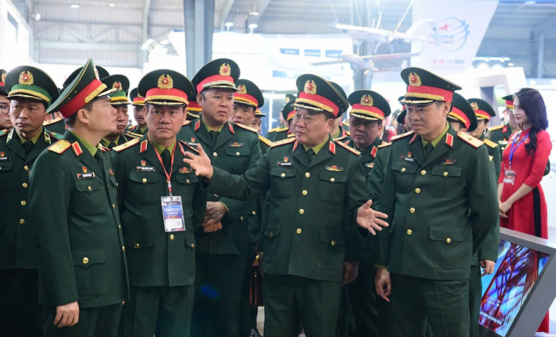 Tổng duyệt Lễ khai mạc triển lãm Quốc phòng Quốc tế 2024 -0