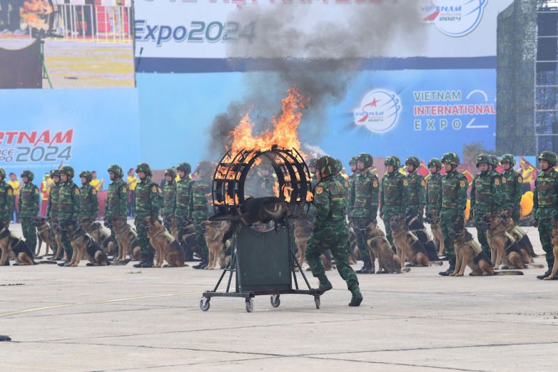 Tổng duyệt Lễ khai mạc triển lãm Quốc phòng Quốc tế 2024 -6