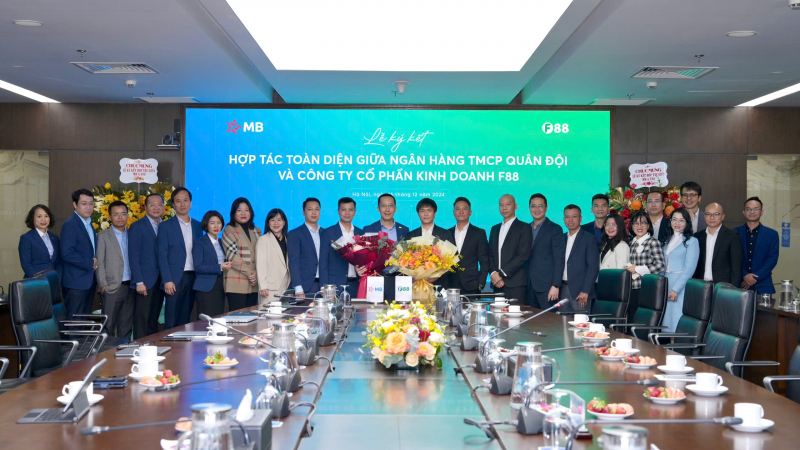 F88 cung cấp dịch vụ ngân hàng sau hợp tác chiến lược với MB -0