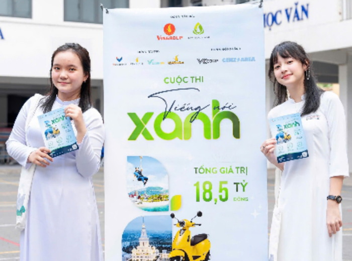 120 ý tưởng tranh tài tại Vòng đối đầu “Tiếng nói Xanh” mùa 2 -0