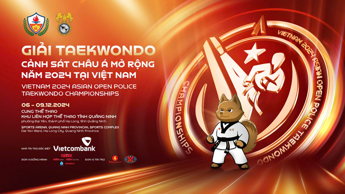 Ấn tượng giải Taekwondo Cảnh sát châu Á mở rộng năm 2024 -0