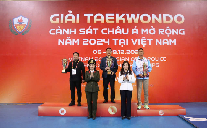 Ấn tượng giải Taekwondo Cảnh sát châu Á mở rộng năm 2024 -1