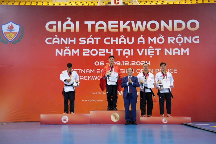Ấn tượng giải Taekwondo Cảnh sát châu Á mở rộng năm 2024 -2