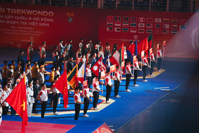 Ấn tượng giải Taekwondo Cảnh sát châu Á mở rộng năm 2024 -4