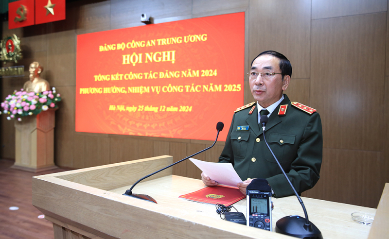 Đảng ủy Công an Trung ương gương mẫu, đi đầu trong cụ thể hoá các chủ trương của Đảng -0