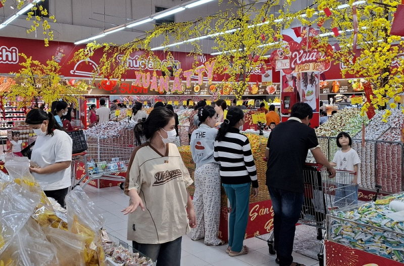 Bảo đảm đủ hàng hóa phục vụ Tết Nguyên đán ở Tây Nam Bộ -0