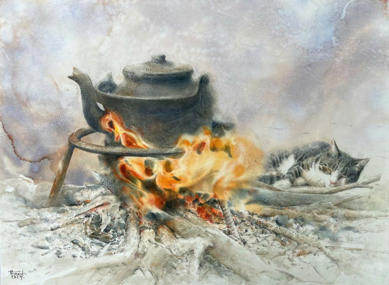 “Miền thương” - một triển lãm hội họa thú vị -0