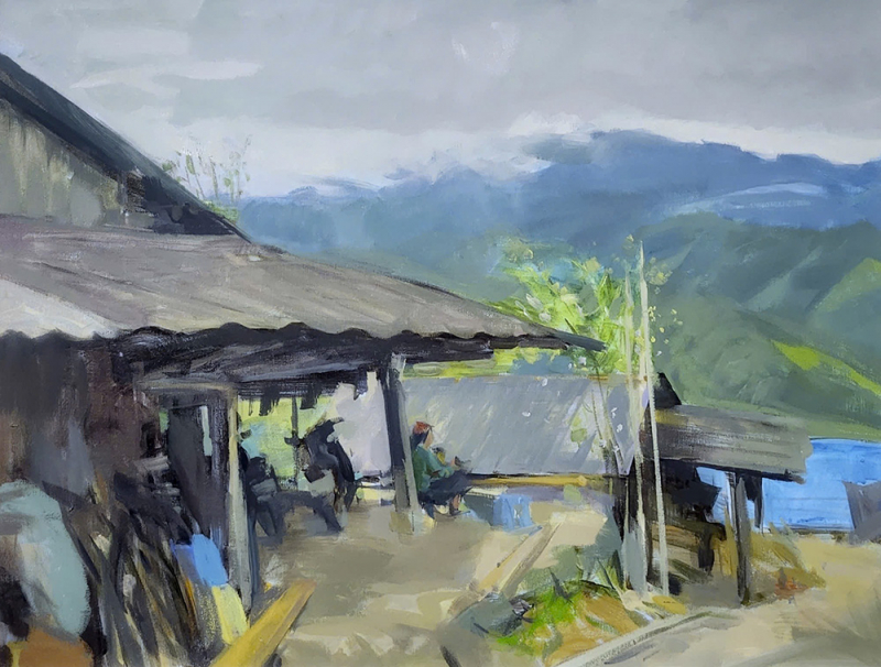 “Miền thương” - một triển lãm hội họa thú vị -0