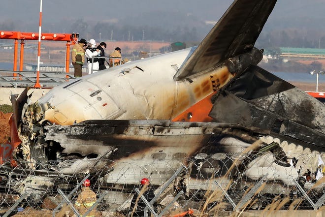 Máy bay của Jeju Air bị 