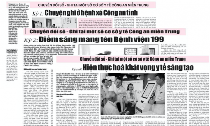 Nhóm PV Báo CAND đoạt Giải báo chí tuyên truyền về chuyển đổi số của TP Đà Nẵng -0