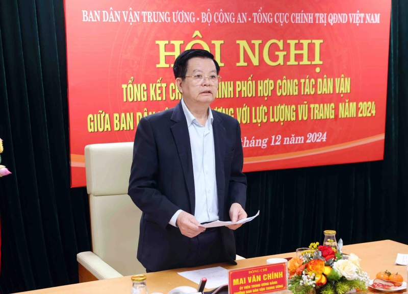 Nhiều kết quả nổi bật trong phối hợp công tác dân vận giữa Ban Dân vận Trung ương, Bộ Công an và Tổng cục QĐND Việt Nam -0