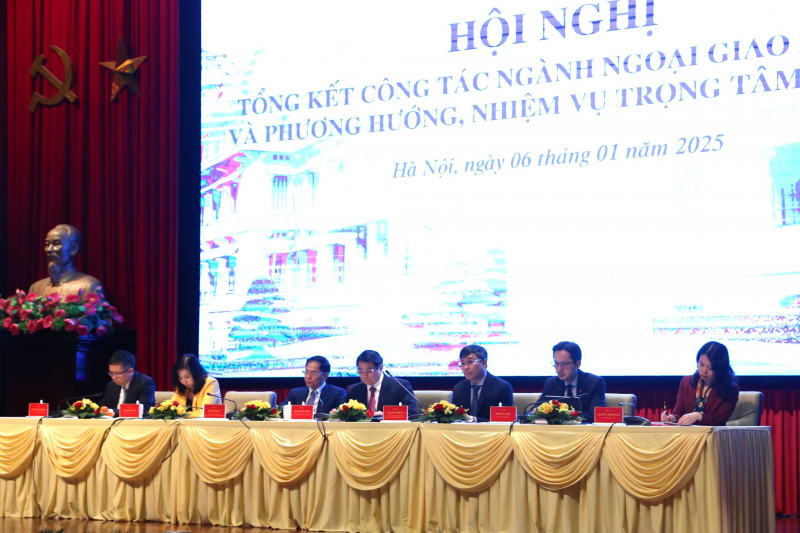 Hội nghị tổng kết Bộ Ngoại giao -0