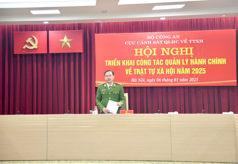 Lực lượng Cảnh sát QLHC về TTXH thực hiện thắng lợi các nhiệm vụ công tác -0