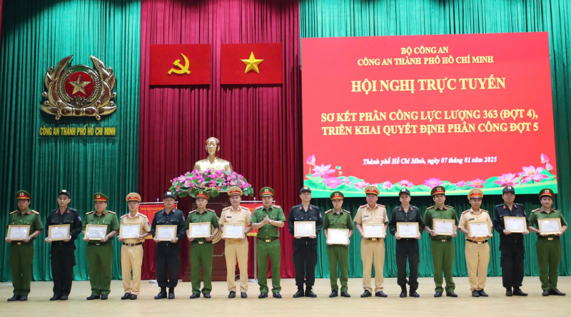 Lực lượng 363 là mũi nhọn, tiên phong giữ gìn ANTT, phòng chống các loại tội phạm -1