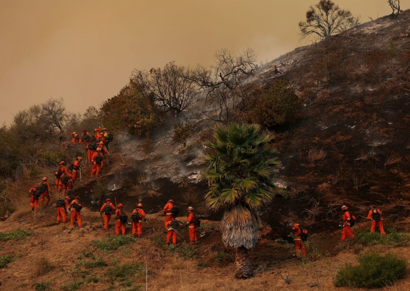 Cháy tại California: Gần 1.000 tù nhân tham gia chữa cháyy, Ukraine đề nghị giúp đỡ -0
