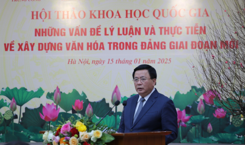 Làm rõ và sâu sắc hơn những vấn đề lý luận và thực tiễn về xây dựng văn hóa trong Đảng giai đoạn mới -0