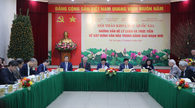 Làm rõ và sâu sắc hơn những vấn đề lý luận và thực tiễn về xây dựng văn hóa trong Đảng giai đoạn mới -0