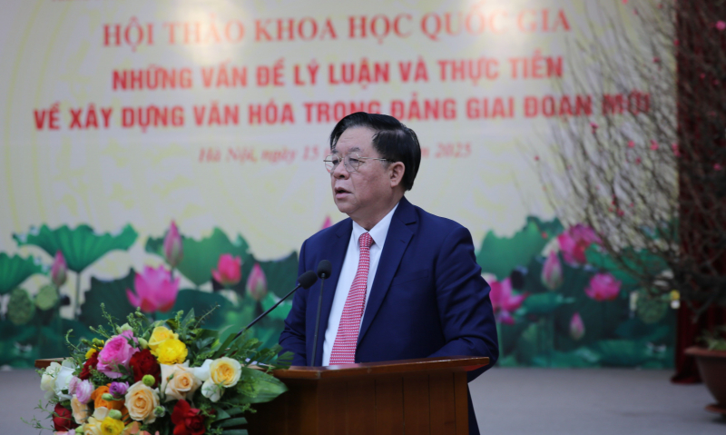 Làm rõ và sâu sắc hơn những vấn đề lý luận và thực tiễn về xây dựng văn hóa trong Đảng giai đoạn mới -0