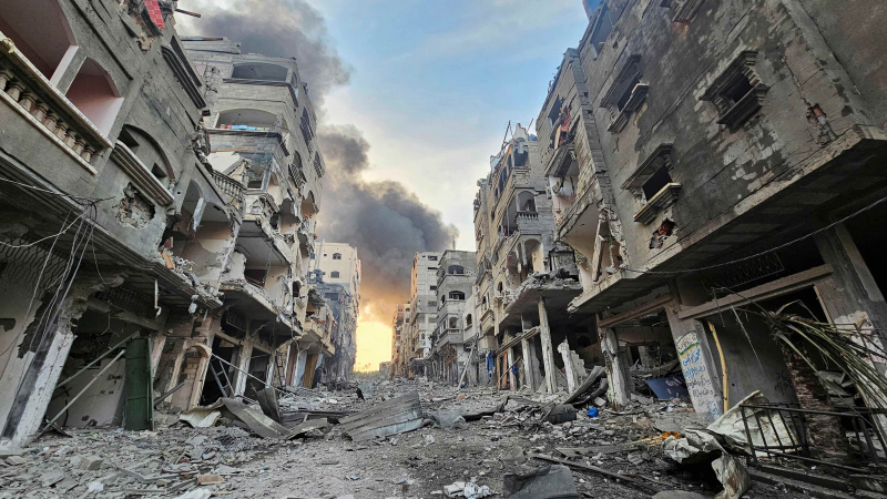Israel không kích Gaza trước giờ ngừng bắn, 23 trẻ em thiệt mạng -0