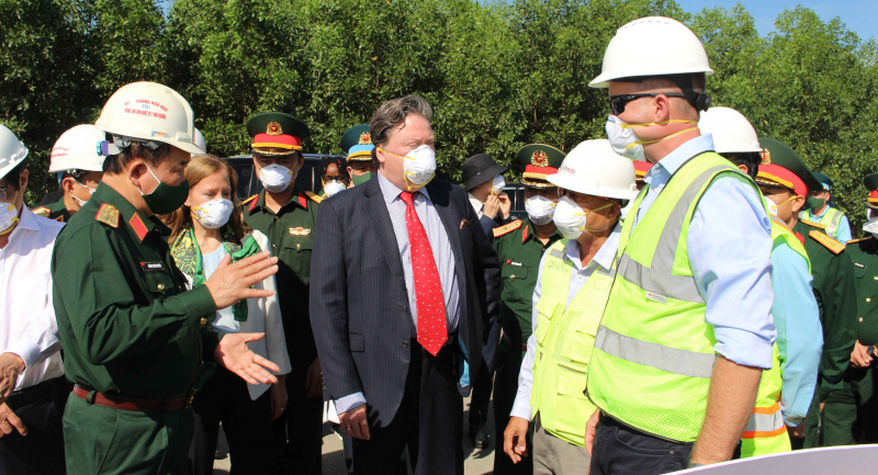 Nâng mức viện trợ, sử dụng công  nghệ nhiệt để xử lý đất nhiễm dioxin tại sân bay Biên Hòa -0