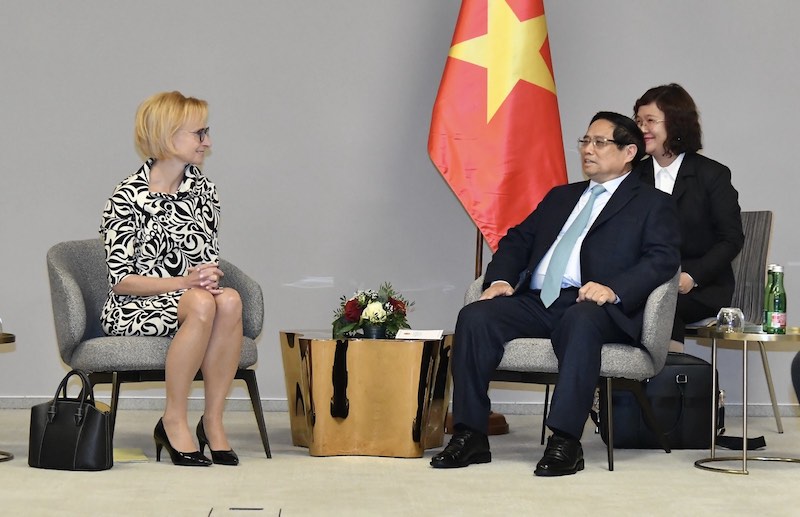 Thủ tướng Phạm Minh Chính tiếp Chủ tịch Đảng Cộng sản Czech – Morava; Chủ tịch Hội Hữu nghị Czech – Việt Nam -0