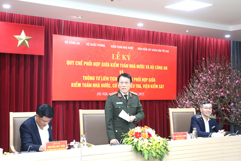 Tạo cơ sở pháp lý để Bộ Công an, Kiểm toán Nhà nước, VKSND tối cao phối hợp chặt chẽ hơn -0