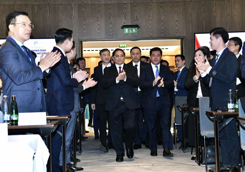Thủ tướng Phạm Minh Chính dự  Diễn đàn Doanh nghiệp Việt Nam – Cộng hoà Czech -0