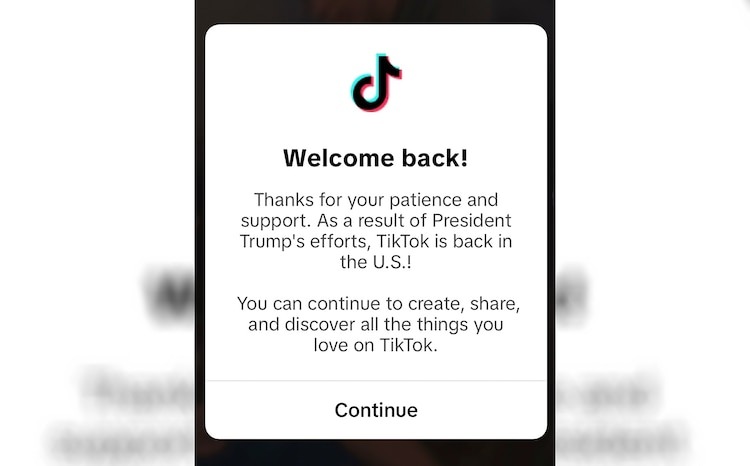 TikTok khôi phục dịch vụ tại Mỹ, gửi lời cảm ơn đặc biệt đến ông Trump -0