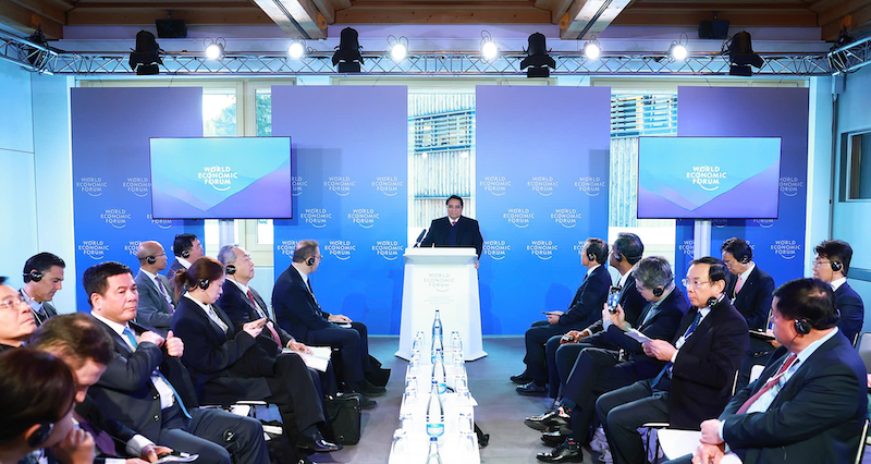 Thủ tướng Chính phủ Phạm Minh Chính Tham dự phiên Đối thoại chiến lược quốc gia Việt Nam – WEF -0