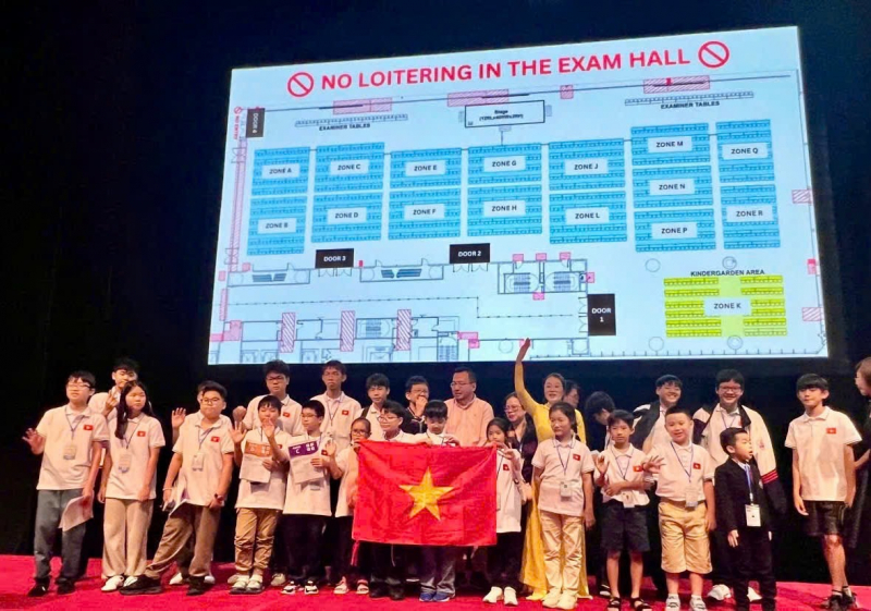 Đoàn Việt Nam xuất sắc đoạt 9 huy chương tại cuộc thi SEAMO quốc tế -1