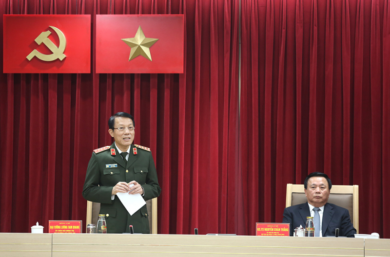 Sơ kết Chương trình phối hợp giữa Bộ Công an và Hội đồng Lý luận Trung ương giai đoạn 2021-2026 -0