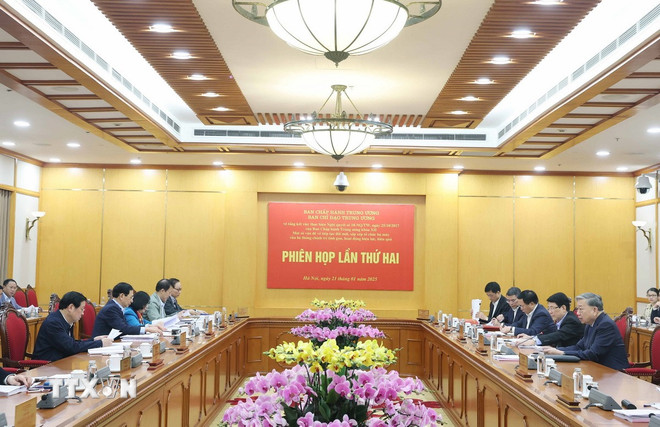 Phiên họp lần thứ hai Ban Chỉ đạo TW về tổng kết việc thực hiện Nghị quyết 18 -1
