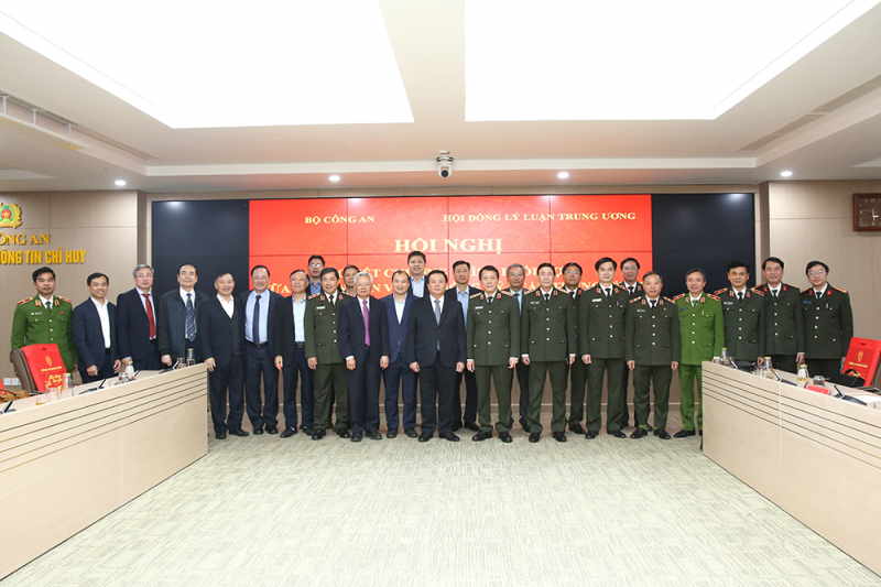 Sơ kết Chương trình phối hợp giữa Bộ Công an và Hội đồng Lý luận Trung ương giai đoạn 2021-2026 -0