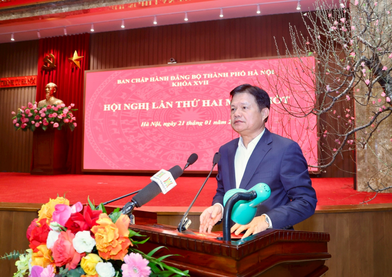 Hà Nội phấn đấu hoàn thành ở mức cao nhất các chỉ tiêu, nhiệm vụ năm 2025 -0