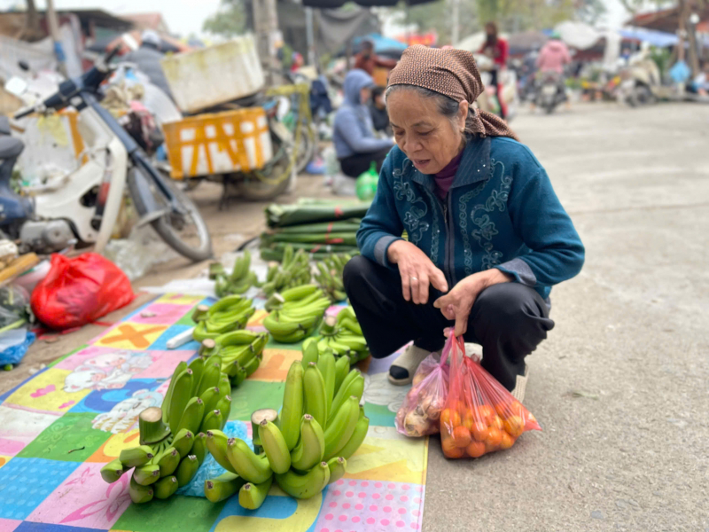 Thị trường ngày 24 Tết Ất Tỵ: Chuối xanh đắt đỏ -0