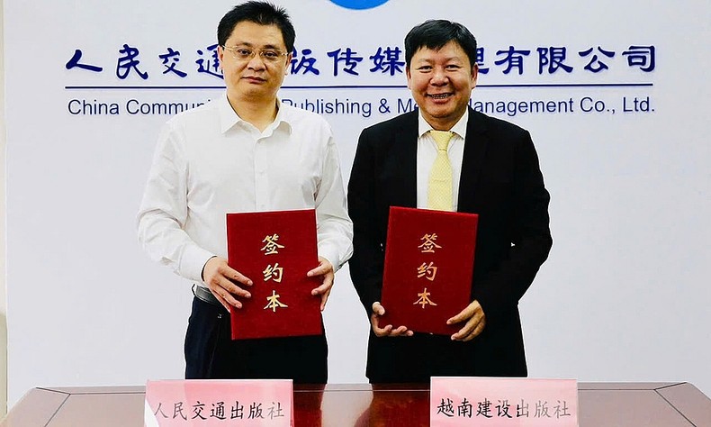 Ký kết hợp tác trên nhiều lĩnh vực giữa hai nhà xuất bản của Việt Nam và Trung Quốc -0