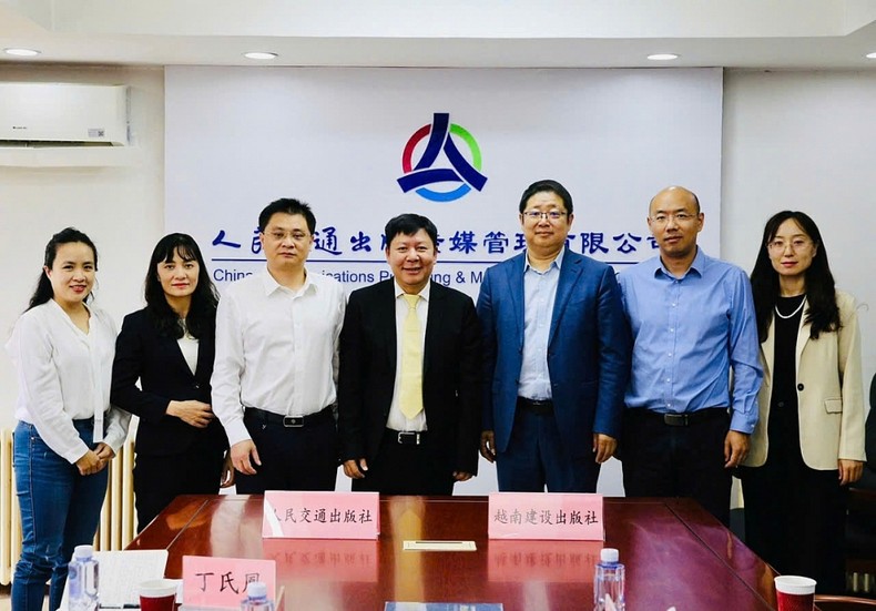 Ký kết hợp tác trên nhiều lĩnh vực giữa hai nhà xuất bản của Việt Nam và Trung Quốc -0