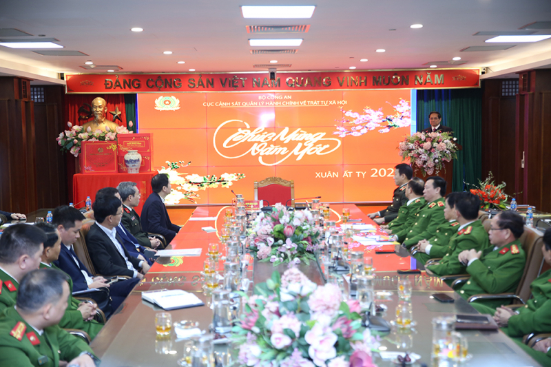 Xây dựng Cục Cảnh sát Quản lý hành chính về trật tự xã hội trở thành kiểu mẫu thực hiện Nghị quyết 57 -0