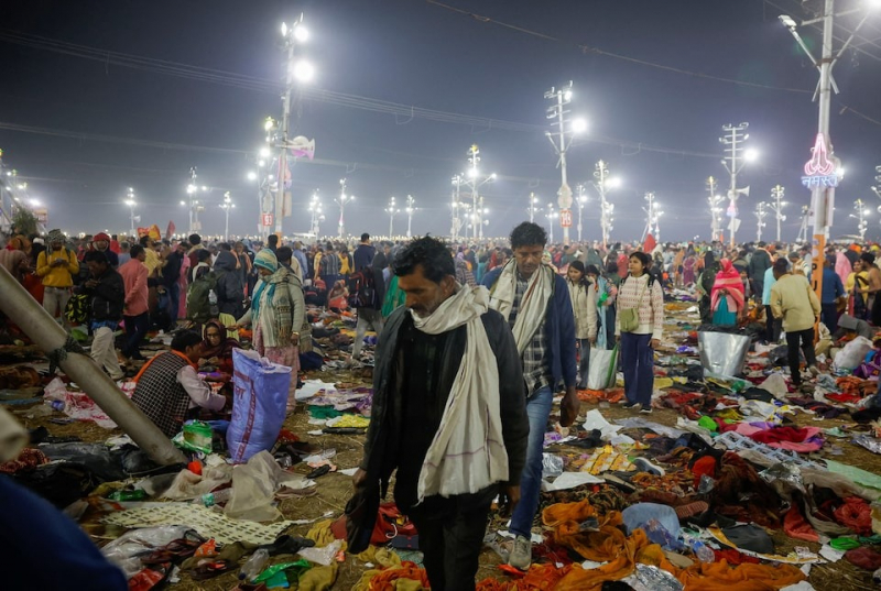 Ấn Độ điều tra vụ giẫm đạp tại lễ hội Kumbh khiến hơn 100 người thương vong -0